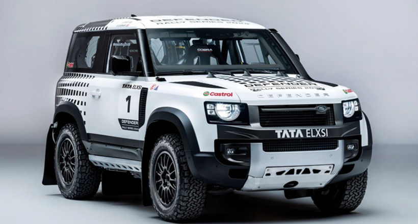 Cận cảnh Land Rover Defender phiên bản đua toàn cầu năm 2024