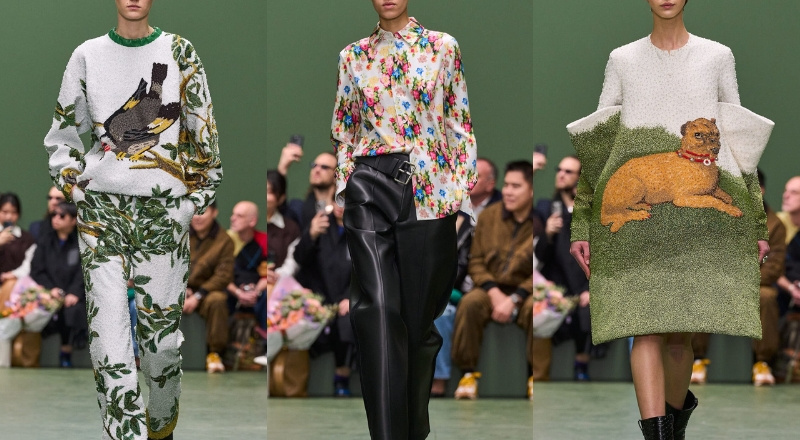 BST LOEWE Thu Đông 2024: Vườn địa đàng thơ mộng nở rộ giữa trời đông