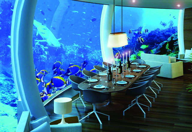 Ăn dưới nước, tắt hết đèn và những kiểu nhà hàng lạ nhất thế giới
