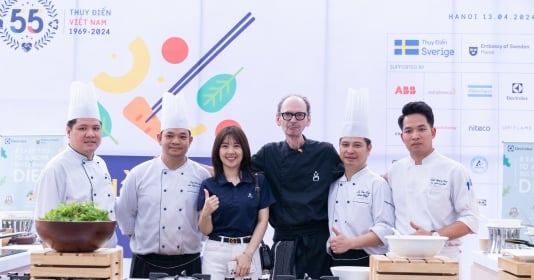 Niềm đam mê ẩm thực Việt của đầu bếp nổi tiếng Erik Videgård tại "Hương vị Thụy Điển - Quà chiều"