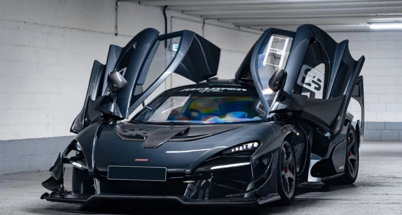 Cận cảnh siêu xe McLaren Senna GTR độc nhất thế giới