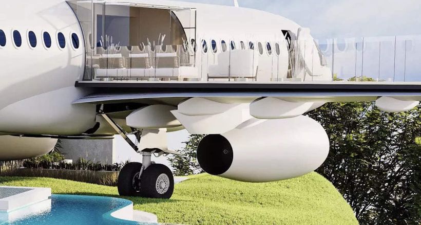 Biệt thự Máy Bay 737 giữa đảo Bali: Chiếc Boeing 737 được cải tạo đẹp nhất