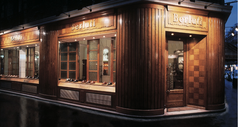 Từ Boutique Berluti đầu tiên trên đường trên đường Rue de Marbeuf – Paris (Pháp)