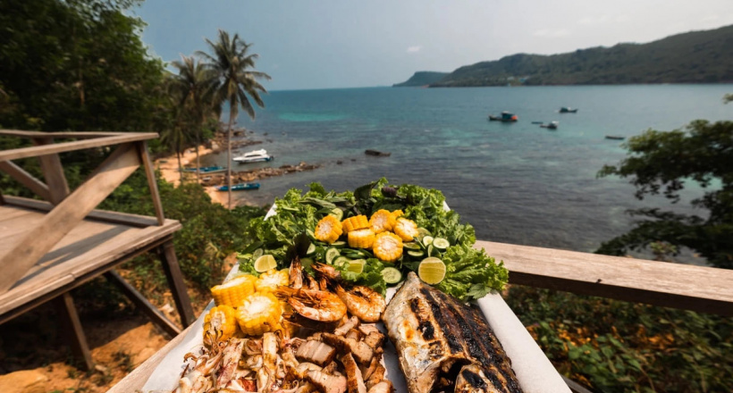 Tôi ngắm hoàng hôn, ăn bún quậy tại nơi hoang sơ ẩn mình của Phú Quốc