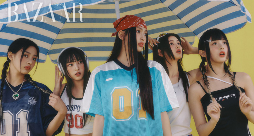 Jennie, NewJeans lăng-xê xu hướng thời trang Blokette