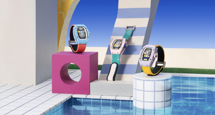 Bộ sưu tập đồng hồ Ceramic sắc màu RM 07-01