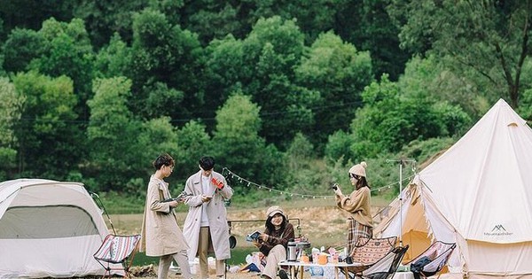 Lưu ngay những địa điểm cắm trại 30/4 view cực xịn ở Hà Nội