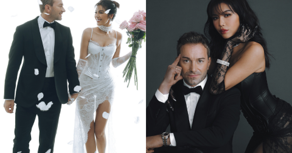 Bộ ảnh cưới "chất như nước cất" của Minh Tú: Cô dâu quyến rũ nổi loạn, chú rể gây sốt với visual cực phẩm