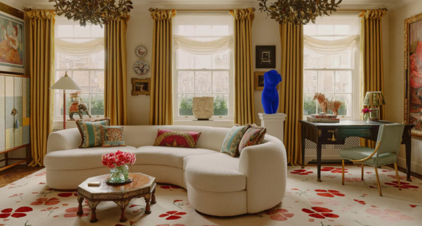 Khám phá phong cách thiết kế Maximalism tại căn hộ London