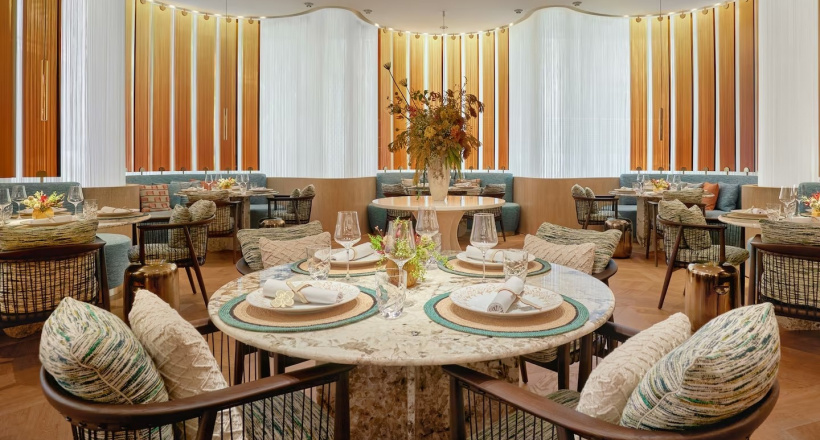 Lóa mắt với không gian lộng lẫy của nhà hàng Louis Vuitton đầu tiên ở Đông Nam Á