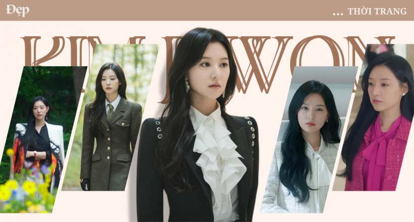 Đẳng cấp thời trang quyền lực của "nữ tài phiệt" Kim Ji Won trong "Queen of Tears"