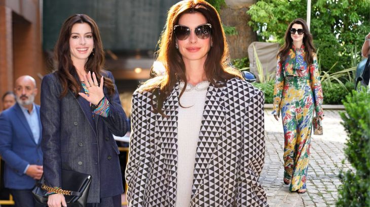 Điều gì làm nên phong cách sang trọng của Anne Hathaway ở độ tuổi 41?