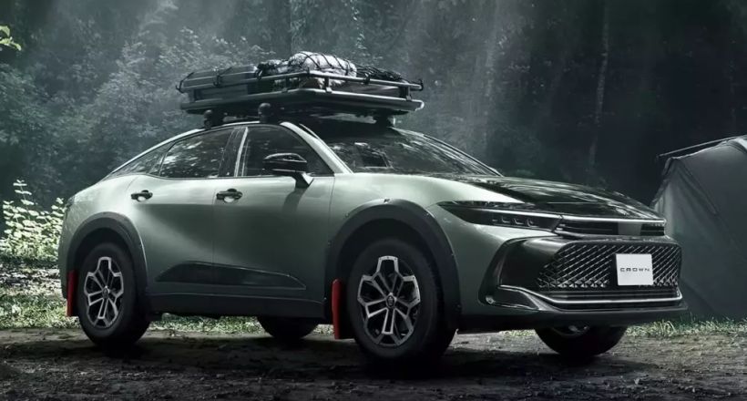 Toyota Crown Crossover 2024 có thêm phiên bản việt dã mới với gầm cao hơn