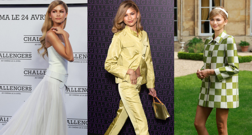 Louis Vuitton hết lòng hỗ trợ Zendaya quảng bá phim Challengers ở Paris