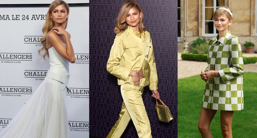 Louis Vuitton hết lòng hỗ trợ Zendaya quảng bá phim Challengers ở Paris