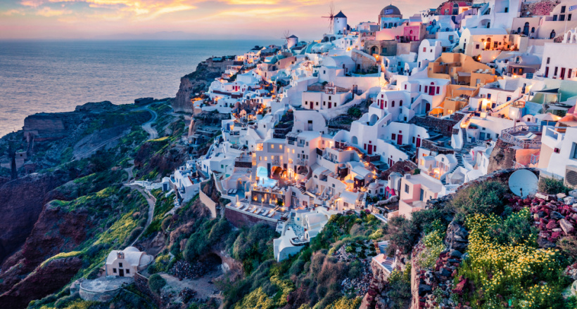 Kinh nghiệm khám phá đảo thiên đường Santorini Hy Lạp