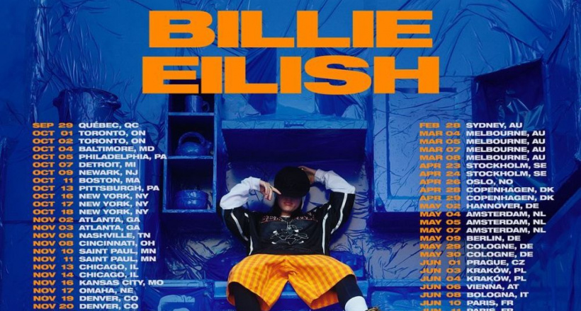 Billie Eilish ra mắt album mới trước thềm tổ chức tour lưu diễn toàn cầu