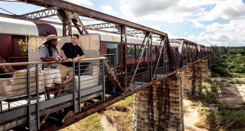 Kruger Shalati: Khách sạn toa tàu sang trọng bậc nhất giữa Nam Phi hoang dã
