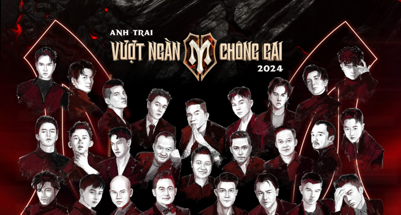 33 "anh tài" của "Anh Trai Vượt Ngàn Chông Gai 2024" chính thức lộ diện