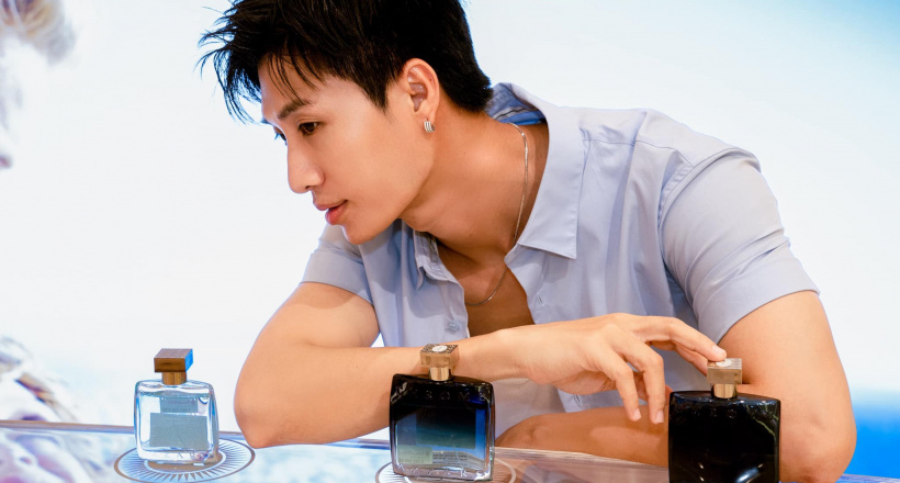 Mạc Trung Kiên, Hóa Trần, Bảo Luận mê mẩn Azzaro Chrome Parfums