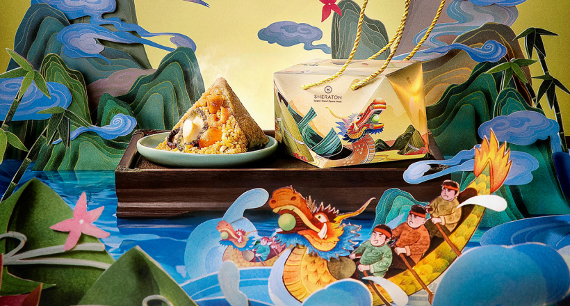 Sheraton Saigon Grand Opera Hotel mở bán bánh bá trạng thượng hạng chuẩn vị Quảng Đông mừng Tết Đoan Ngọ