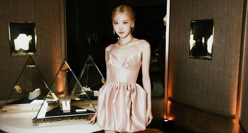 Rosé BLACKPINK hóa búp bê Barbie tại sự kiện Tiffany & Co. New York