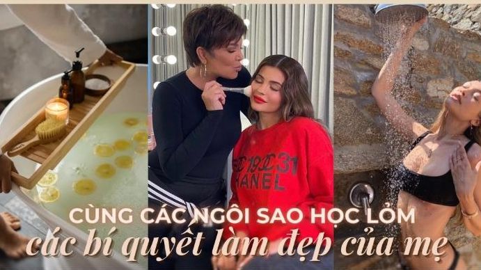 #MOTHERDAY - Học lỏm bí quyết chăm sóc làn da, mái tóc "mẹ truyền con nối" của các mỹ nhân hàng đầu giới giải trí