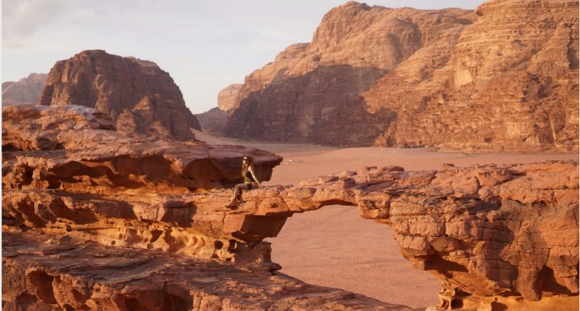 Tôi đến 'hành tinh cát' có thật ở Jordan