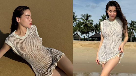 Hồ Ngọc Hà gây sốt với bộ ảnh cực cháy, phô diễn body nóng bỏng