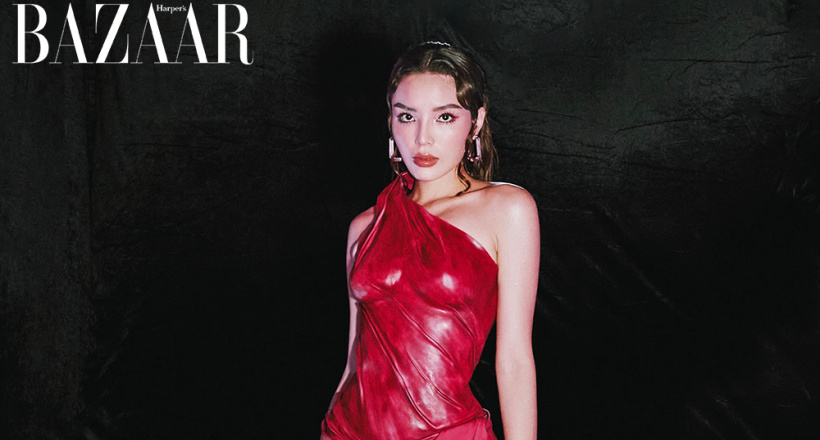 Hoa hậu Kỳ Duyên khoe body như tạc tượng khi bắt trend váy ướt