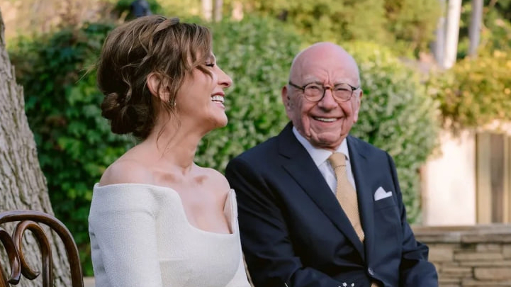Tỷ phú Rupert Murdoch cưới vợ lần thứ 5 ở vườn nho Moraga