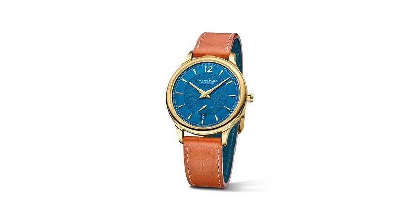 L.U.C XPS 1860 Officer Vendôme One: Sắc xanh thoáng qua trên chiếc đồng hồ phong cách Pháp