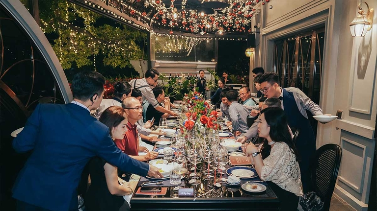 Đắm chìm trong “GU” ẩm thực và thẩm mỹ tinh tế