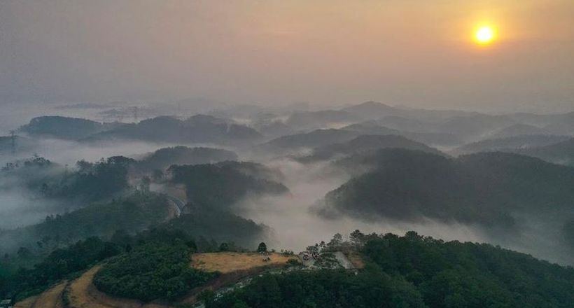 Đặc sản sương, mây trong mùa hè cao nguyên