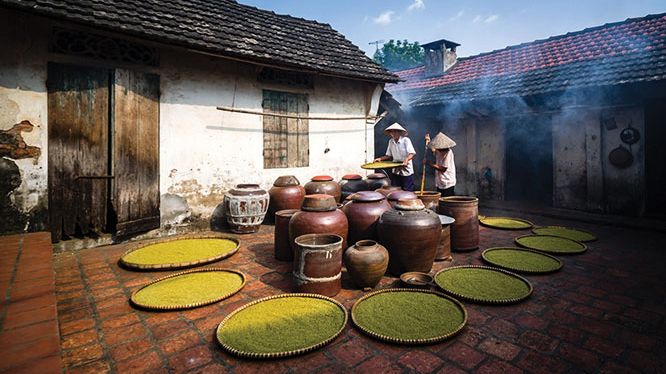 Đến Hà Nội ngắm cổ trấn, đi mỏi chân chưa hết điểm check in