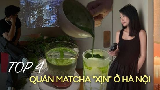 4 tọa độ cà phê có món matcha làm điêu đứng giới trẻ Hà Thành: Nơi vỏn vẹn vài chỗ ngồi, nơi đắt xắt ra miếng