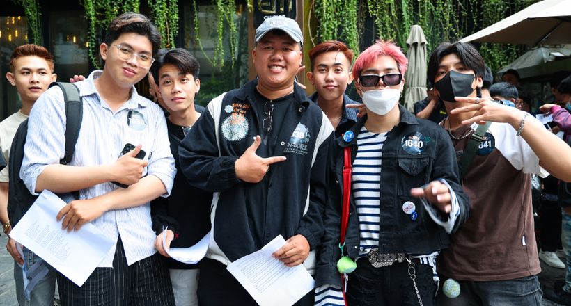Hàng ngàn thí sinh tham gia casting trực tiếp tại TP.HCM, những rapper tầm cỡ cũng xuất hiện chinh chiến