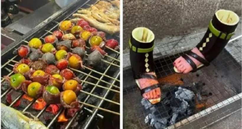 Món nướng 'điên rồ' khiến người Trung Quốc phát cuồng
