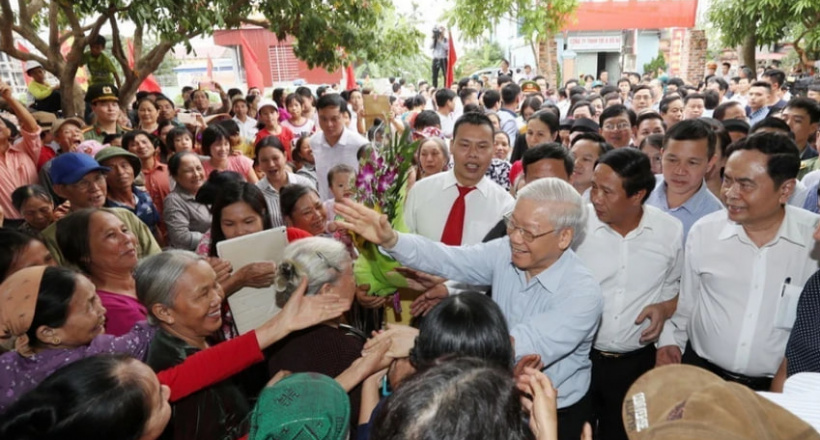 Tình cảm của đảng viên Thủ đô với Tổng Bí thư Nguyễn Phú Trọng