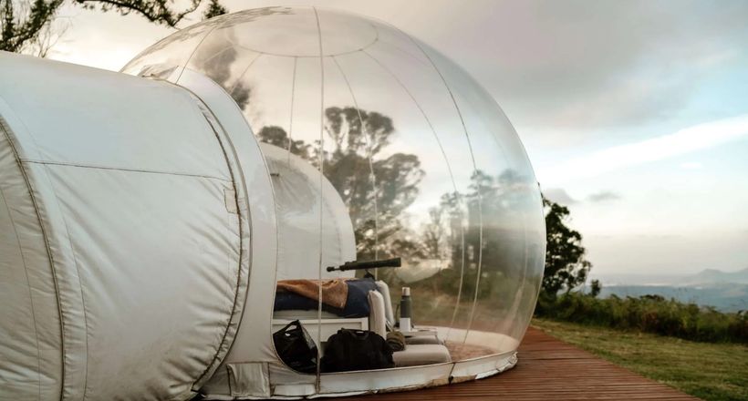 Xu hướng tìm về thiên nhiên trong sự xa xỉ với Glamping
