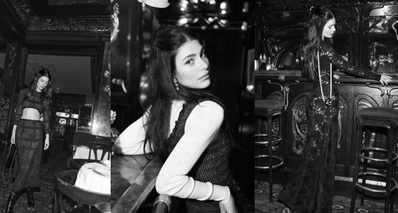 Mỹ nhân Camila Morrone khoe thần thái cuốn hút trong chiến dịch quảng bá BST CHANEL Thu Đông 2024/25