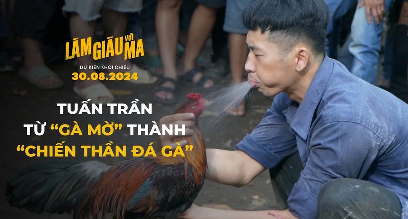Hết làm “bad boy”, Tuấn Trần lột xác thành “đá gà boy” trong làm giàu với ma