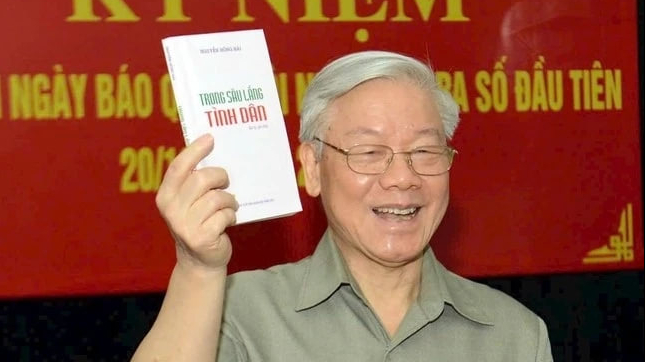 Cuốn sách đầu tiên về Tổng Bí thư Nguyễn Phú Trọng