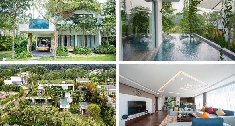 Top các resort biệt thự Flamingo Đại Lải villa sân vườn view hồ đẹp