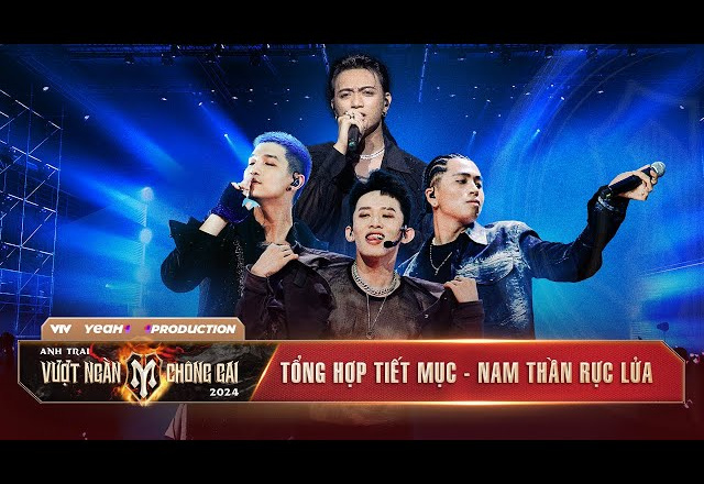 Soobin, Kay Trần, Cường Seven, Kiên Ứng bùng nổ VISUAL trên sân khấu Anh trai vượt ngàn chông gai