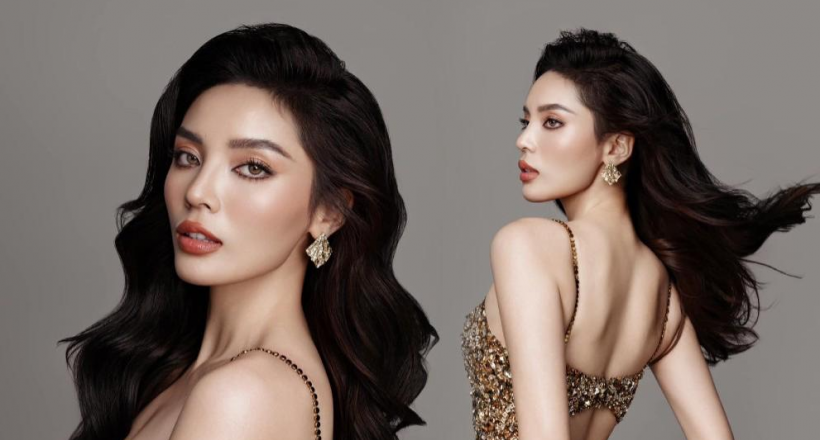 Hoa hậu Kỳ Duyên lộ diện áp đảo dàn thí sinh Miss Universe Vietnam