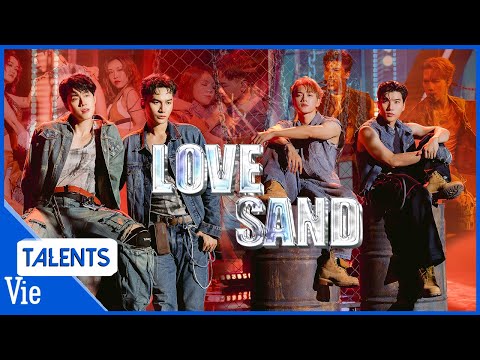 Nóng như sa mạc, team HIEUTHUHAI "quậy bung nóc" với Love Sand trên sân khấu Anh trai say hi