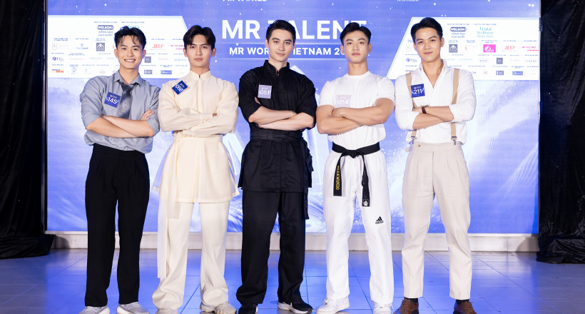 Lộ diện Nam vương múa võ, thổi sáo, chơi đàn tranh sẽ lọt Top 3 Mr World Vietnam 2024?