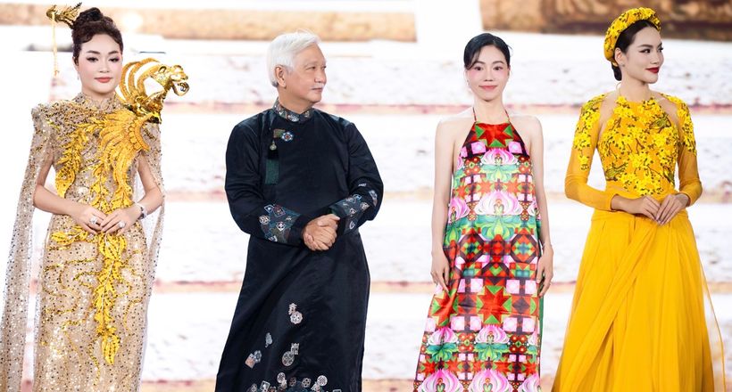 Hoa hậu Hoàng Thanh Nga nổi bật khi làm giám khảo Miss Grand Vietnam 2024