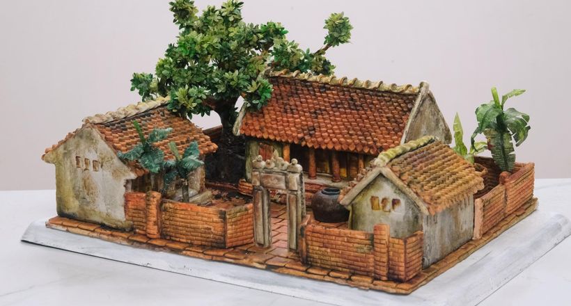 Mê mệt với bộ bánh Trung thu của cô gái 9x: Đẹp xuất sắc ai cũng mải nhìn ngắm rồi bỗng cay mắt vì "thấy cả bầu trời tuổi thơ ùa về"